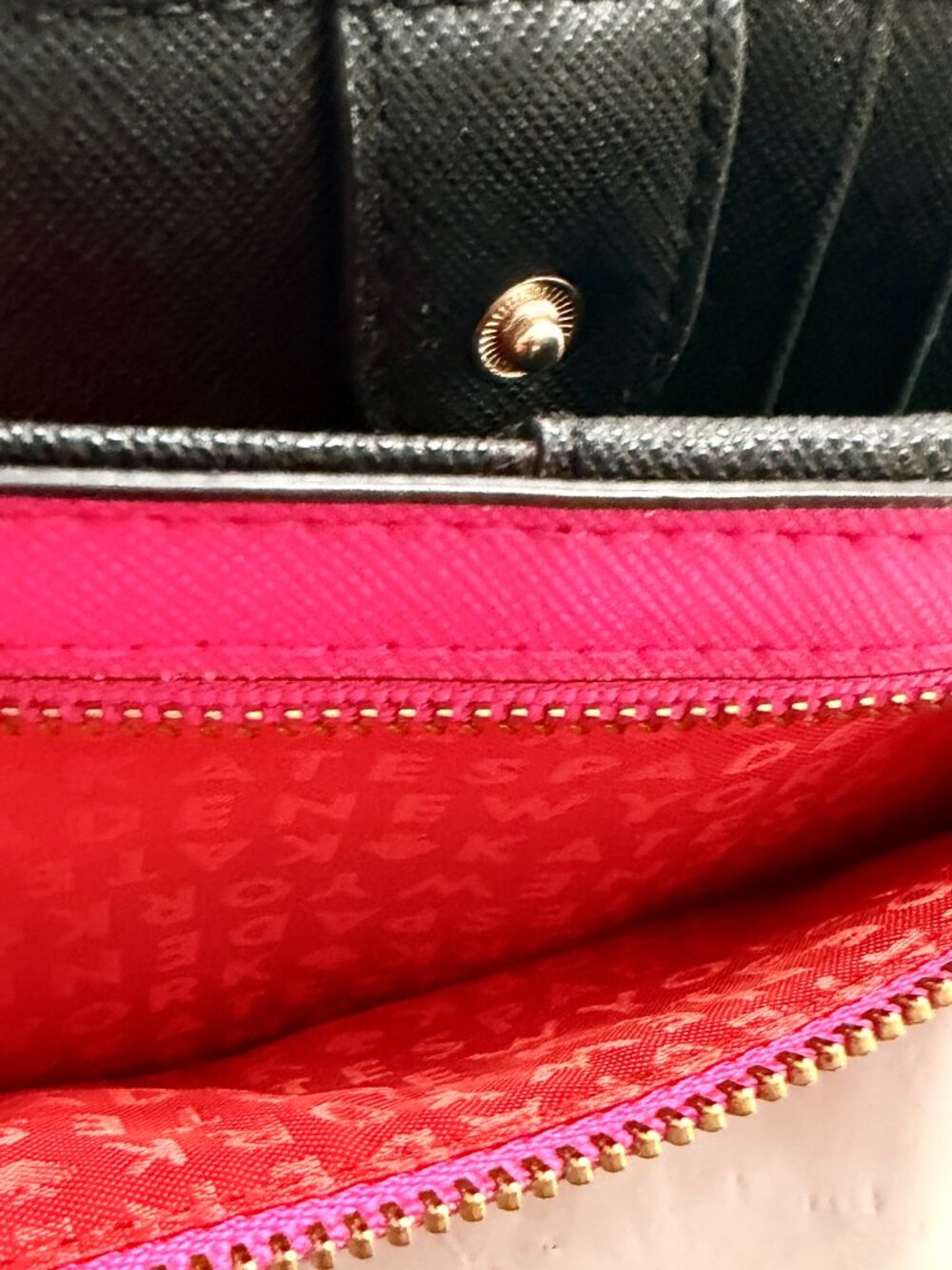 Kate Spade New York "Laurel Way" Bonita Stripe Stacy Wallet - Picture 8 of 8
